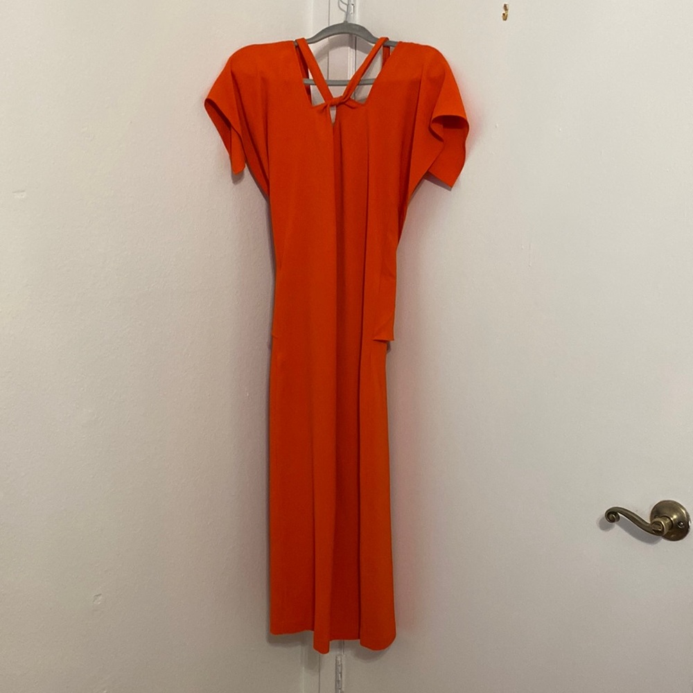 Beautiful designer dress by Roland Mouret USA size 8 Very chic & sexy.